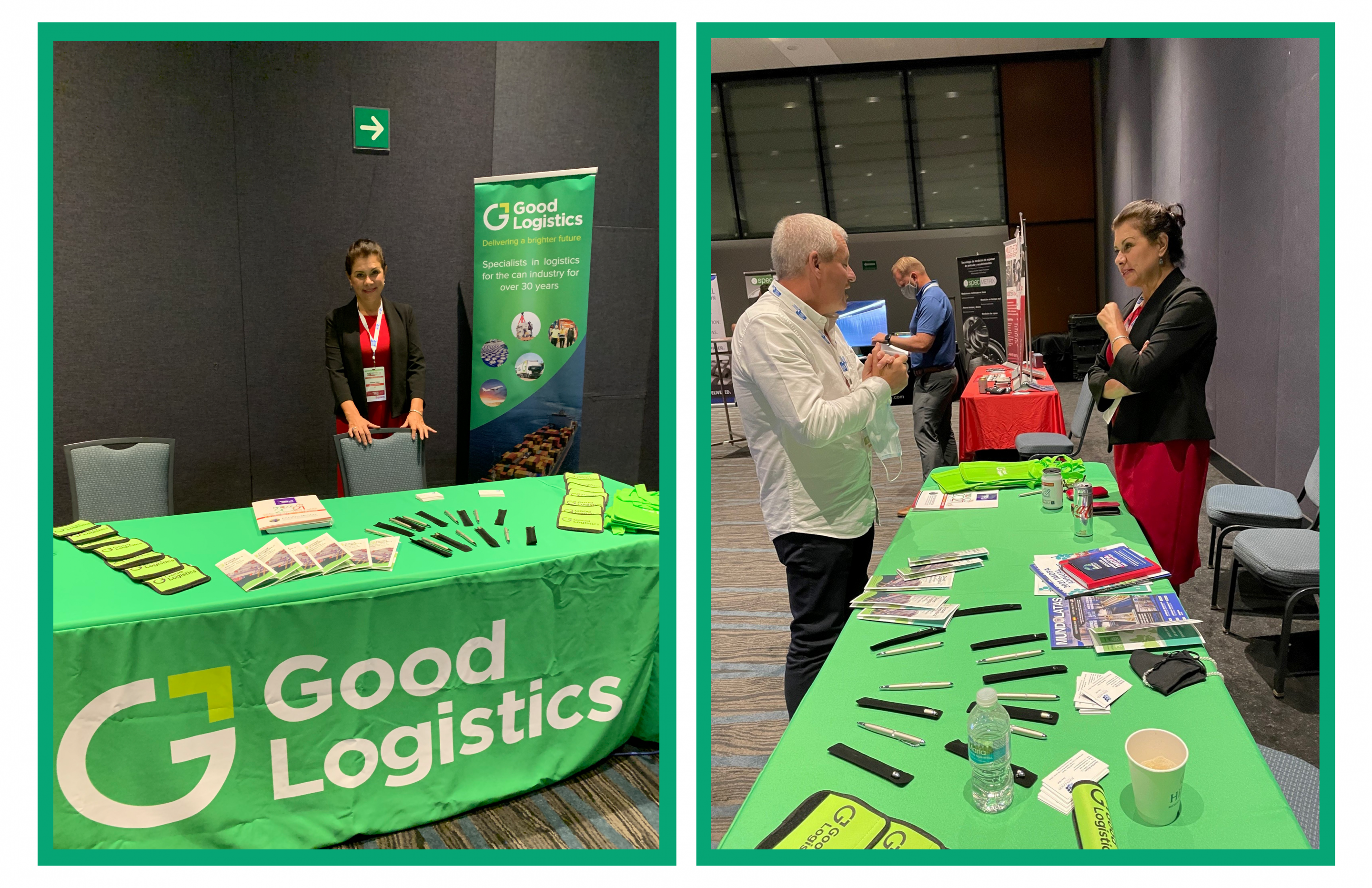 Good Logistics’ exhibit at Latamcan