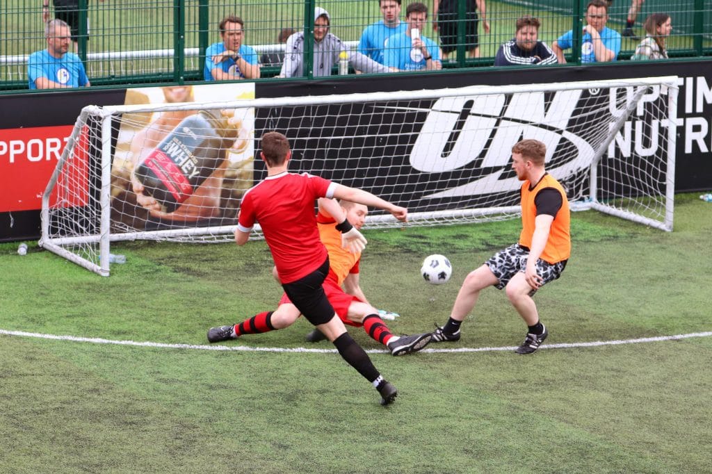 Above: One of Hull’s many goals!